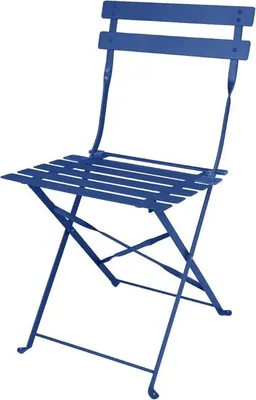 Immagine prodotto di Sedie pieghevoli Bolero in stile Pavement, Perth, blu scuro, 2 pezzi