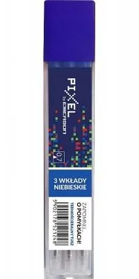 Produktbild von Emerson PIXEL Löschbare Kugelschreiber Mine Blau 3 Stk.
