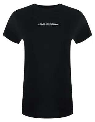 Produktbild von Love Moschino - T-Shirt für Damen, Baumwolle SY4134 (L) (Schwarz)