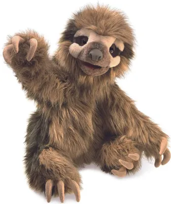 Produktbild von Folkmanis Handpuppe Faultier 50 cm