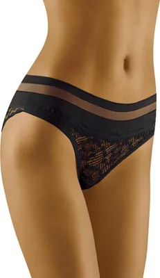 Immagine prodotto di Wolbar wb404 slip da donna a vita normale, nero, s