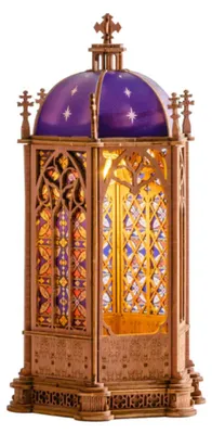 Imagen del producto de Puzzle tridimensional Minicasuta Starry Dome Cathedral, marca RoLife, con 118 piezas