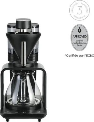 Image de Cafetière Filtre MELITTA Epour 1024-11, 1515 W, 2/8 Tasses, Noir/Chrome