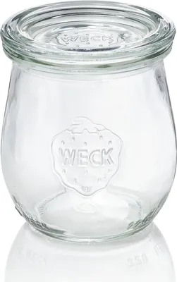 Produktbild von Weck Tulpenglas mit Deckel 220 ml Set 12 Stück im Karton