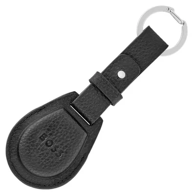 Zdjęcie produktu dla BOSS Key ring with AirTag holder Classic Grained Black