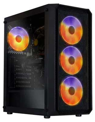 Produktbild von SMX® BattleStation – AMD Ryzen 5 7600, RTX 5060 Ti 16GB, 32GB RAM, 1TB SSD, ARGB-Beleuchtung – Gaming PC