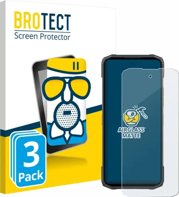 Produktbild von 3x BROTECT Entspiegelungs Schutzglas für Doogee Blade 20 Schutzfolie Panzer Folie Glas Display Schutz matt