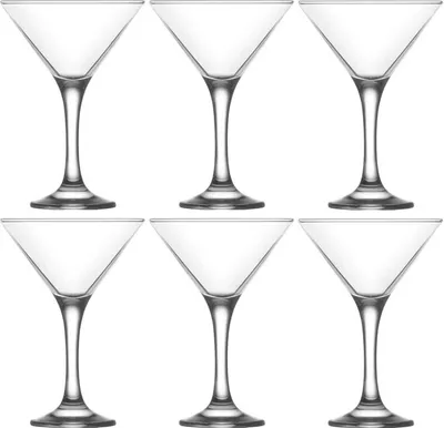 Produktbild von LAV 6-teiliges Martini Cocktail Gläser-Set "Serie MISKET" 175 ml