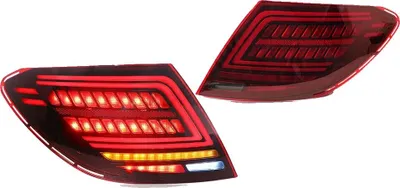 Immagine prodotto di Luci posteriori a LED, luci di stop dinamiche, facile installazione, rosso