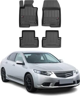 Immagine prodotto di 2008-2015 Honda Accord tappetini TPE nero 4 pezzi