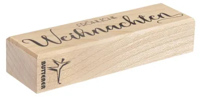 Image de Tampon « Joyeux Noël », 3 x 10 cm