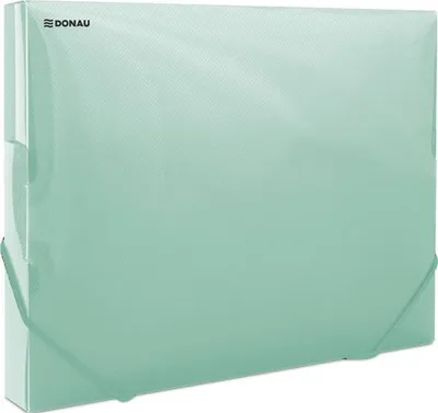 Produktbild von Ordnerbox DONAU - A4, Kunststoff, transp.grün