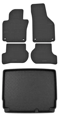 Immagine prodotto di Tappetini gomma SolidTread + bagagliaio per Volkswagen Golf VI 2009-2012 5 pezzi