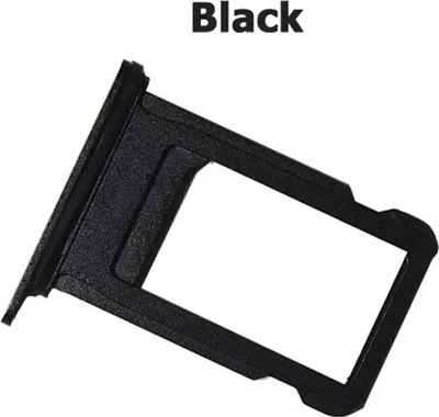Produktbild von Nano Sim Kartenhalter für iPhone 7 schwarz