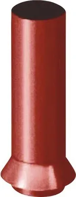 Produktbild von PRECIT Kanalisationsanschluss für Fallrohr Stahl rund Oxidrot RAL 3009 NW 87 mm 400 mm