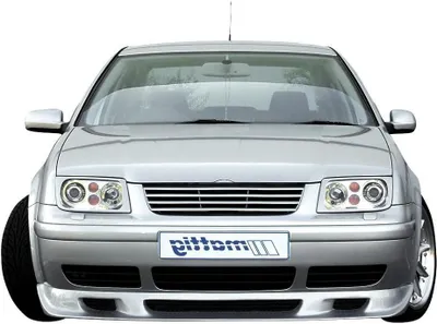 Productafbeelding van Grille Voorkant - Auto Accessoire - Styling Auto - Sportief Ontwerp - Perfecte Pasvorm - Zilverkleurig