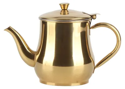 Produktbild von Teekanne Edelstahl 500ml mit Infuser Gold