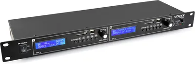 Immagine prodotto di Vonyx VX2USB MK2 Lettore multimediale doppio USB/SD/BT