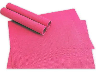 Produktbild von Tischsets BORDA 4er Set Pink als Tischuntersetzer