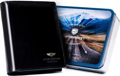 Produktbild von Peterson Brieftasche für Männer Hasadiah schwarz One size