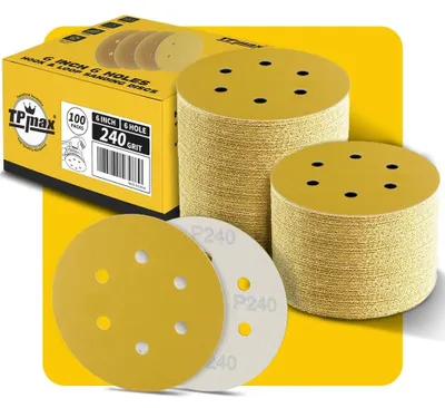 Obrázek produktu pro Sada brusných kotoučů 150 mm, 100 kusů pro excentrické brusky