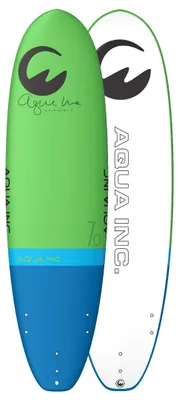 Productafbeelding van Aqua Inc. Arouna Softtop Surfboard 7’0″ x 23″ Groen – EPS Core