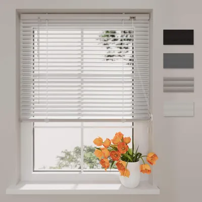Produktbild von DTCH® – Easy – Aluminium Jalousie – 25mm Lamellen – Weiß – 100x175cm