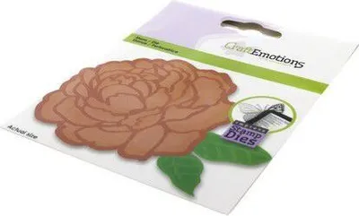 Produktbild von CraftEmotions Impress Stempel & Stanzschablone - Rose