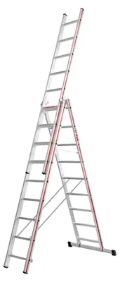 Obrázok produktu pre Hymer Mehrzweckleiter, dreiteilig 4047 3x9 Sprossen