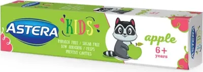 Immagine prodotto di Dentifricio 6+ Mela gusto Astera KIDS 50 ml