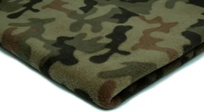 Produktbild von Bedruckter Fleece-Stoff Camo pattern 50 x 155 cm