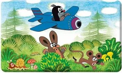 Produktbild von Trötsch Der kleine Maulwurf Frühstücksbrettchen Flugzeug