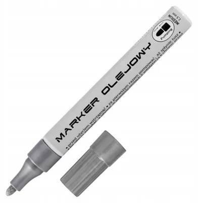 Produktbild von Toma 420 Ölmarker Rund Silber