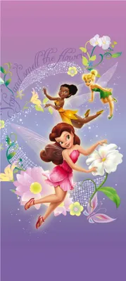 Obrázek produktu pro Disney plakát Víly Fialová - 600746 - 90 x 202 cm