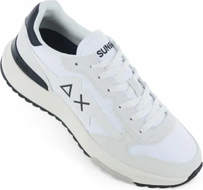 Image de SUN68 Niki 2.0 Solo - Chaussures de sport pour hommes Blanc Z45120-01 , EU 46