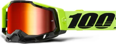 Zdjęcie produktu dla Gogle motocrossowe 100% Racecraft II Essential, czarne/neonowo-żółte