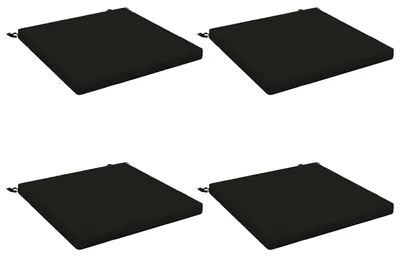 Productafbeelding van Zitkussens SOEST 4 st 100% Polyester Zwart 60 x 60 x 5 cm