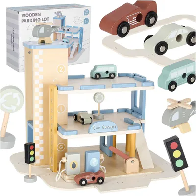 Produktbild von Holzgarage, Parkhaus, Tankstelle