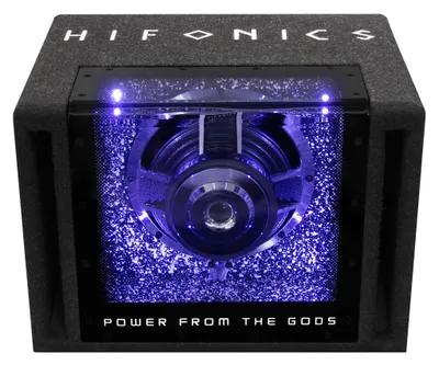 Produktbild von Hifonics ZX8BP, 300 W, 600 W, 4 Ohm, 20 cm, 20,3 cm (8"), Schwarz