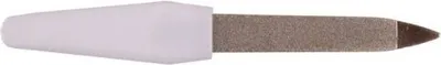 Produktbild von Saphirfeile 10 cm, Griff weiss