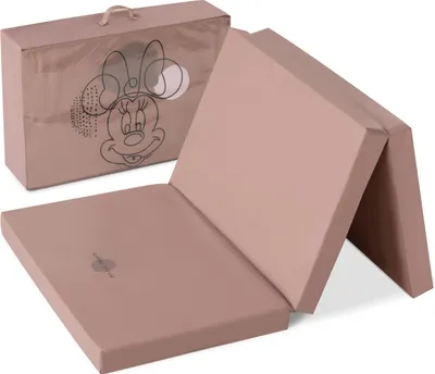 Zdjęcie produktu dla Składany materac Hauck - Minnie Mouse, 60 x 120 cm, różowy