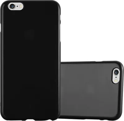 Produktbild von Cadorabo Schutzhülle für Apple iPhone 6 PLUS / 6S PLUS Hülle in Schwarz TPU Etui Hülle Case Cover