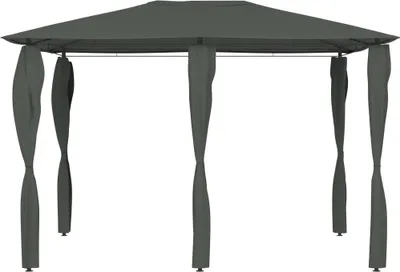 Obrázok produktu pre vidaXL Pavilón s krytom na stĺpiky 3x4x2,6 m Antracit 160 g/m²