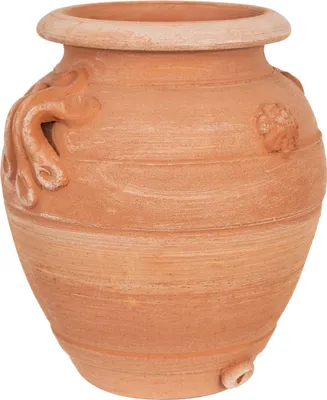Produktbild von Terracotta topf 25x20x23 cm, Bodenvasen deko, Topf terracotta