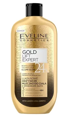 Produktbild von Eveline Luxury Expert 24K Gold Mleczko do ciała odżywcze 350ml