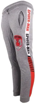 Produktbild von Marvel Spiderman Jungen Kinder Jogginghose Sporthose Hose 128-134 Blau oder Grau - 128, Grau