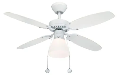 Image de Westinghouse Ventilateur de plafond Capitol Blanc 105 cm avec éclairage