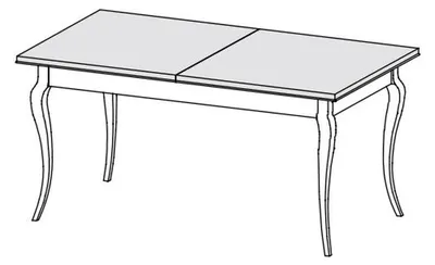 Image de Table à rallonge design en bois Table de salon en bois Nouveau 160/260cm