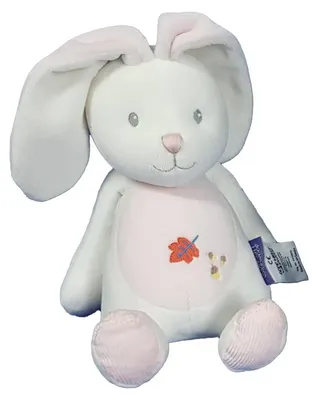 Produktbild von Kuscheltier Hase Flauschi aus weicher Baumwolle, 23 x 14 cm, für Babys und Kleinkinder
