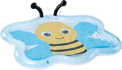 Zdjęcie produktu dla Wanienka dla dzieci z motywem pszczół, z hydromasażem, 127 cm x 102 cm x 28 cm